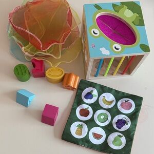 Montessori sorting and sensory box